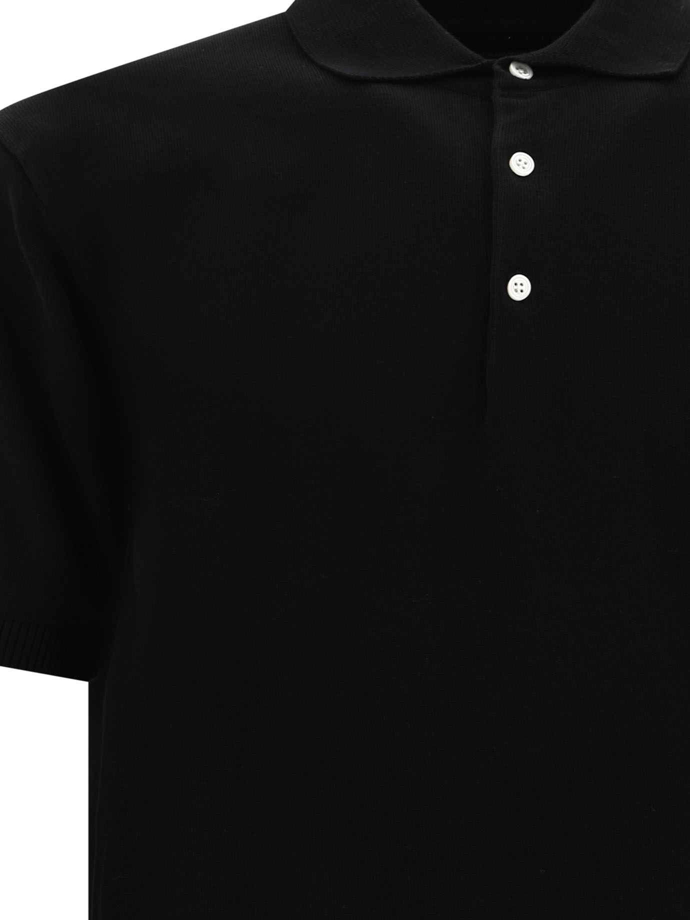 BEAMS PLUS Black   12G polo shirt